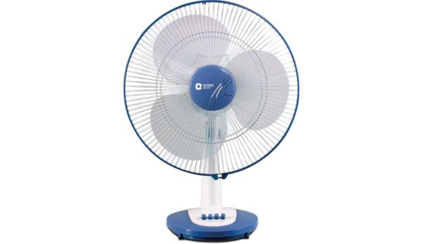Orient Electric Desk-25 400mm Table Fan (Crystal White)