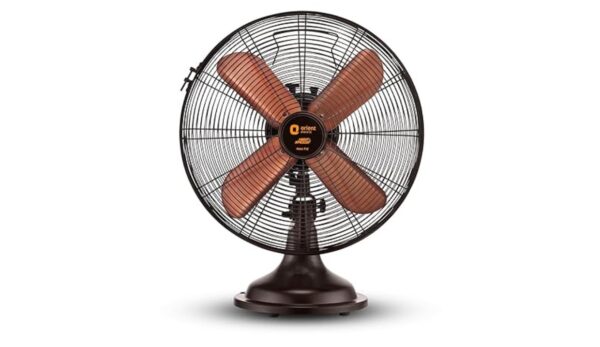 Orient Electric Retro T12 300mm High-Speed Table Fan (Rubbed Bronze)