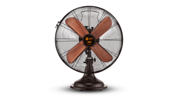 Orient Electric Retro T16HS 400mm High-Speed Table Fan (Rubbed Bronze)