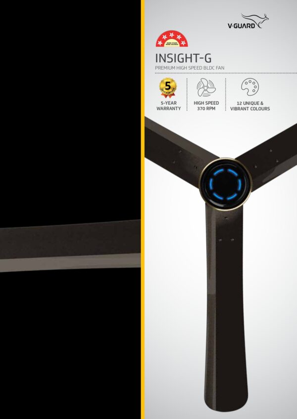 V-Guard INSIGHT-G Premium BLDC Ceiling Fan - Image 3