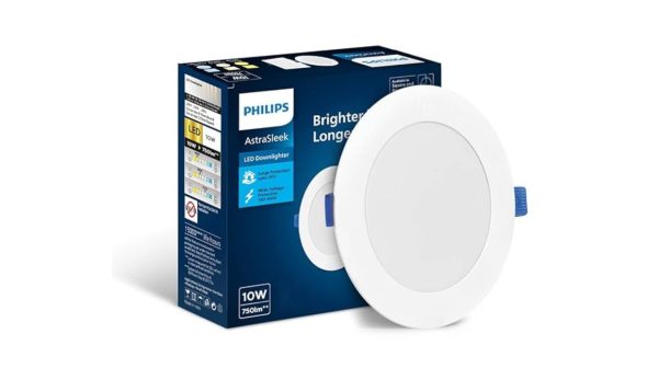 PHILIPS Astra Sleek LED Panel 10-watt Round LED Downlighter