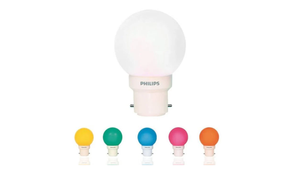 PHILIPS 0.5 Watts B22D LED Bulb (Deco Mini)