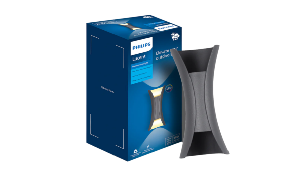 Philips Lucent 2-Way Wall Washers - Outdoor Wall Light for Decoration