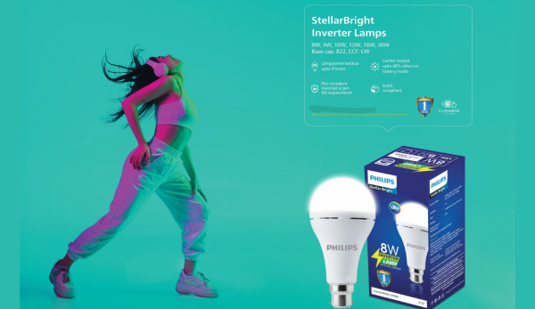 Philips Stellar Bright Emergency Inverter LED Bulb - Image 2